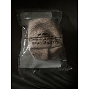 Thirty One Petite Pouf AF54 Rose Blush Pebble NIP FOB key chain Coin Purse